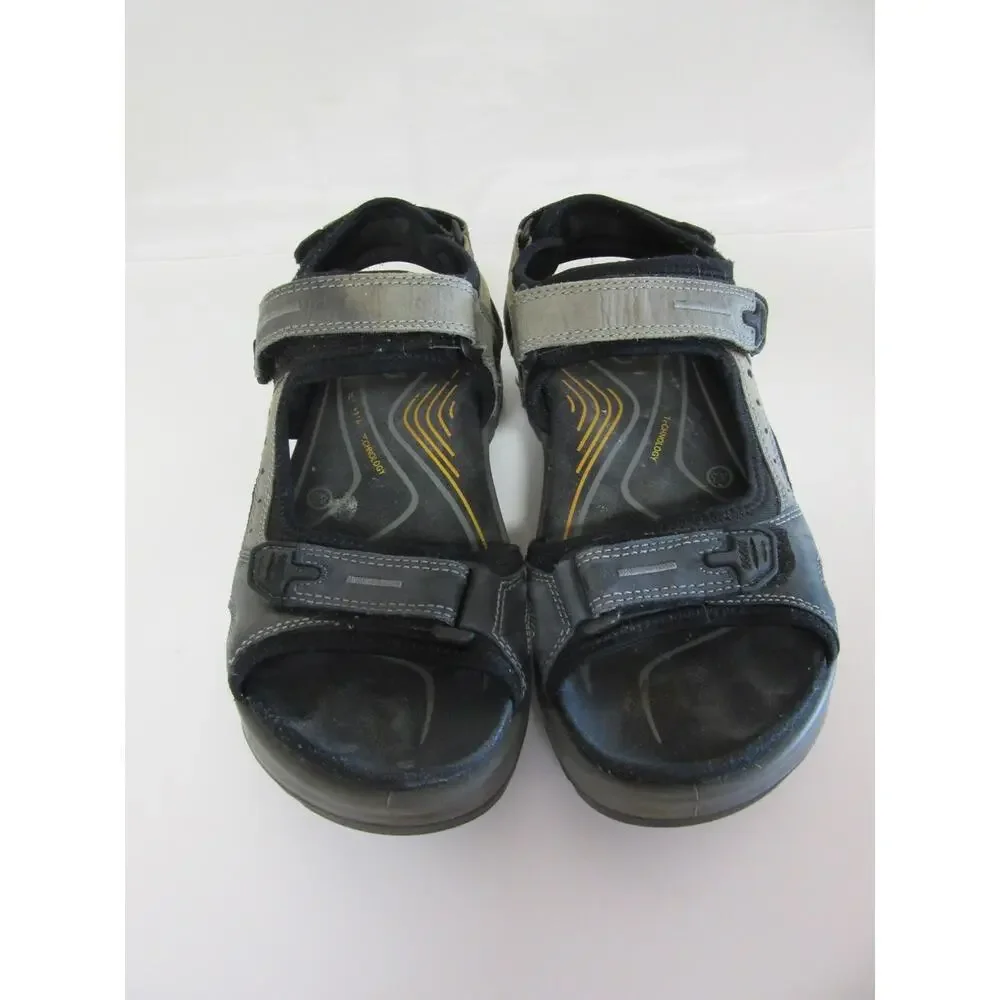 ECCO Gray EU43 US9-9.5 Men's Hiking Walking Trail Outdoor Adventures Sandals